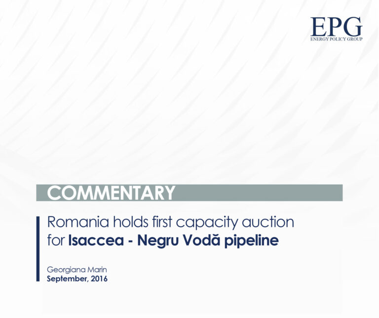 Romania holds first capacity auction for Isaccea – Negru Vodă pipeline