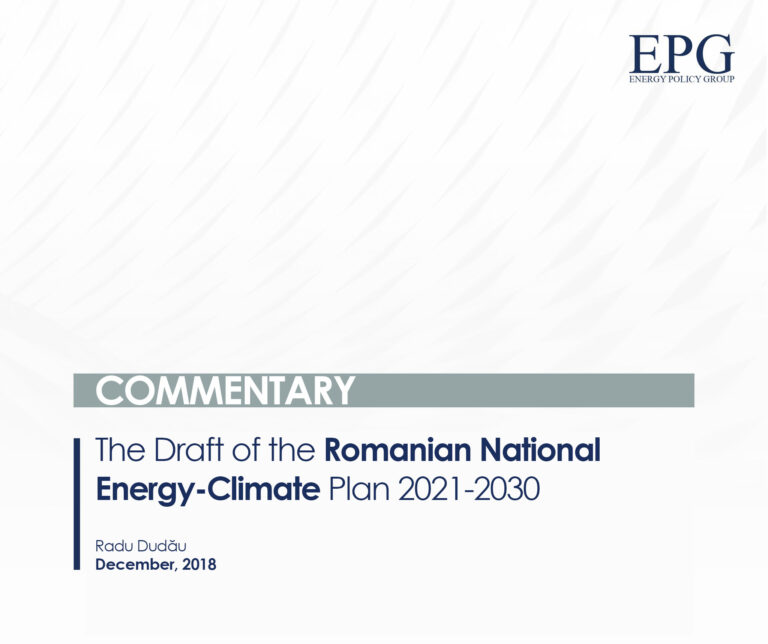 The Draft of the Romanian National Energy-Climate Plan 2021-2030