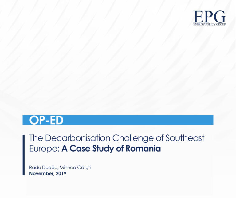 The Decarbonisation Challenge of Southeast Europe: A Case Study of Romania