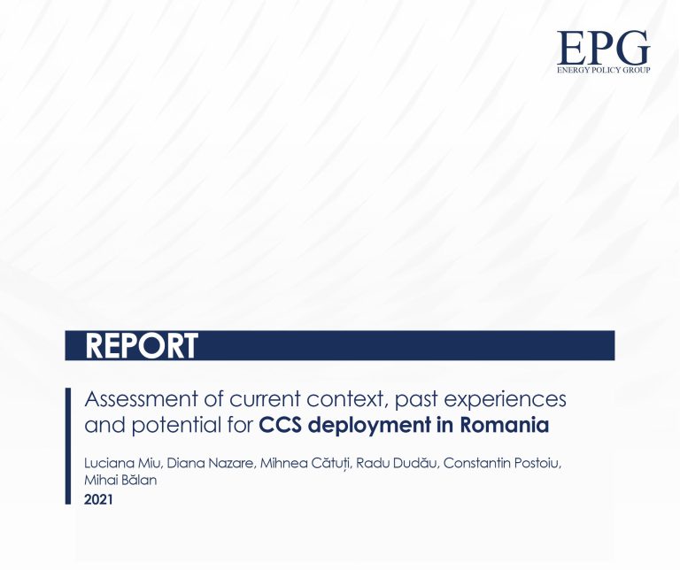 Assessment of current context, past experiences and potential for CCS deployment in Romania