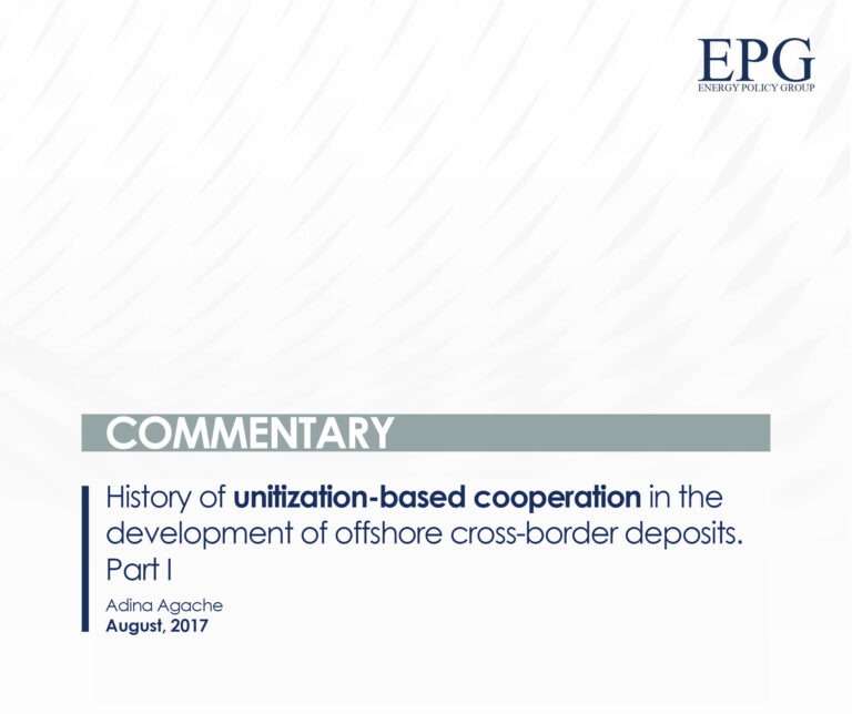 History of unitization-based cooperation in the development of offshore cross-border deposits. Part I
