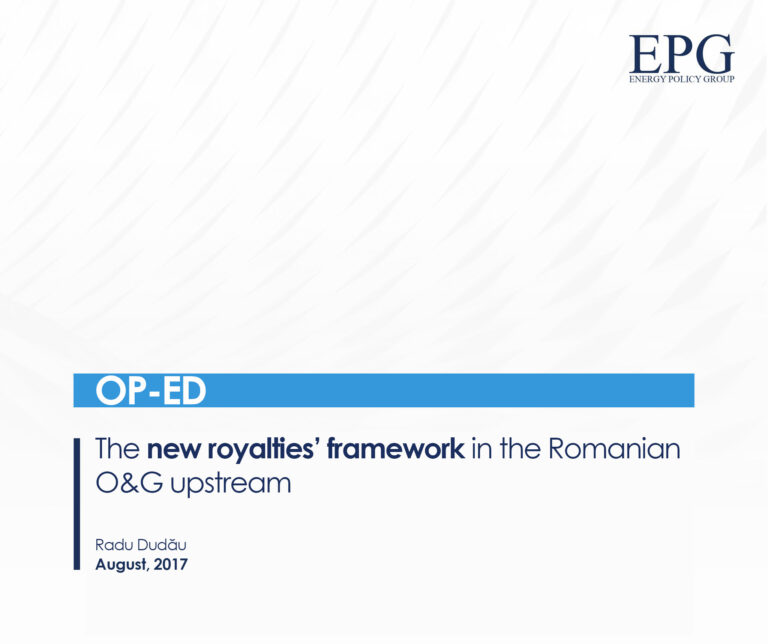 The new royalties’ framework in the Romanian O&G upstream