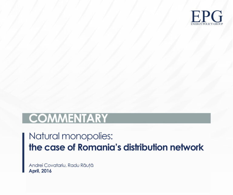 Natural monopolies:the case of Romania’s distribution network
