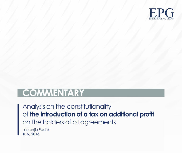Analysis on the constitutionality of the introduction of a tax on additional profit on the holders of oil agreements