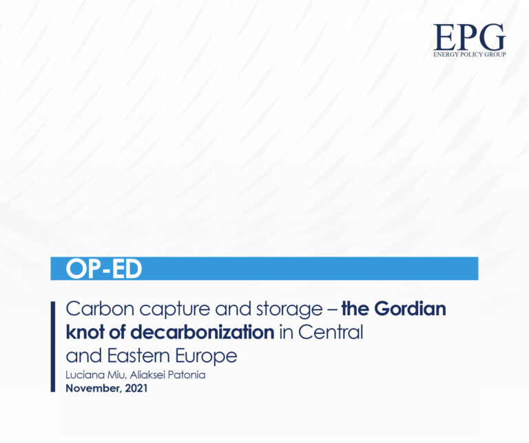 Carbon capture and storage – the Gordian knot of decarbonization in Central and Eastern Europe