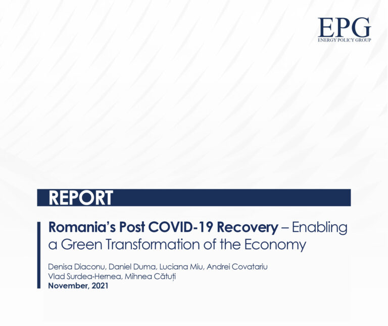 Romania’s Post COVID-19 Recovery – Enabling a Green Transformation of the Economy