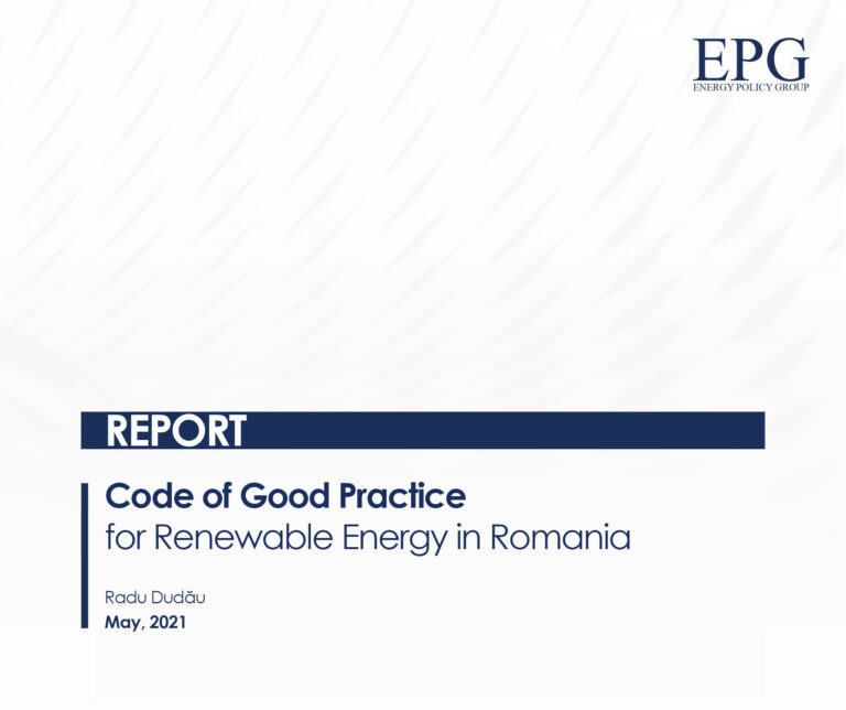 Code of Good Practice for Renewable Energy in Romania