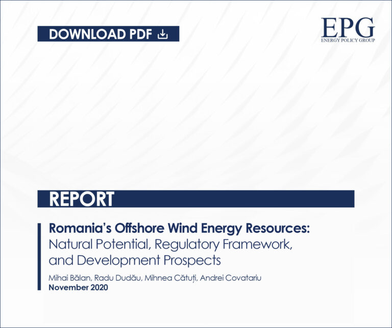 Romania’s Offshore Wind Energy Resources: Natural Potential, Regulatory Framework, and Development Prospects