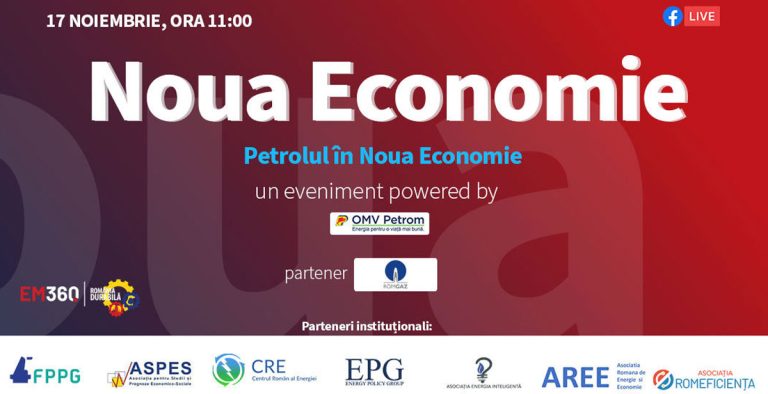 România Durabilă şi EM360 organizează marţi dezbaterea “Petrolul în Noua Economie”