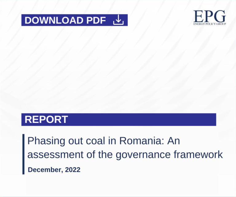 Phasing out coal in Romania: an assessment of the governance framework