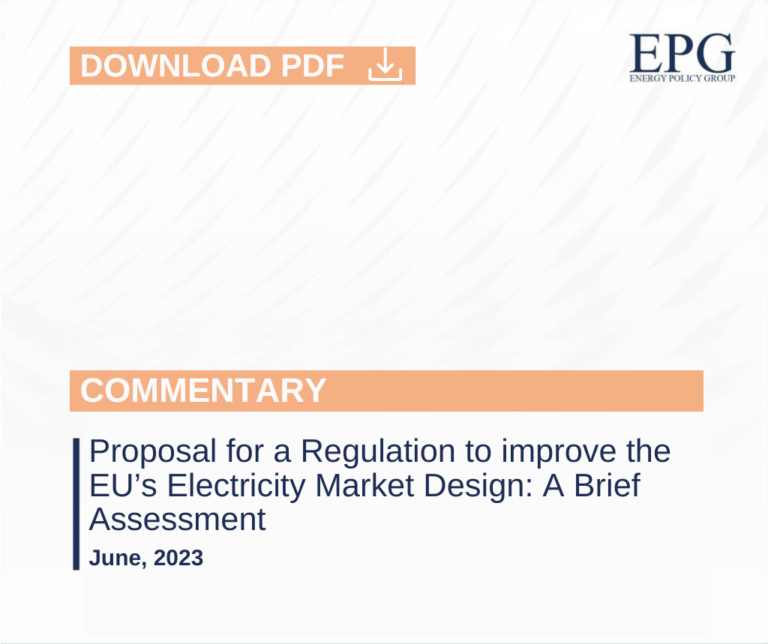 Proposal for a Regulation to improve the EU’s Electricity Market Design: A Brief Assessment