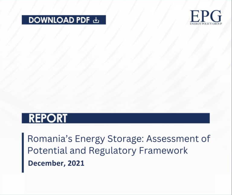 Romania’s Energy Storage: Assessment of Potential and Regulatory Framework