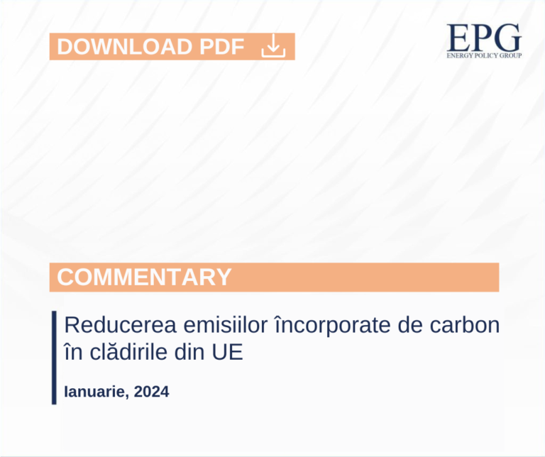 Reducerea emisiilor încorporate de carbon în clădirile din UE