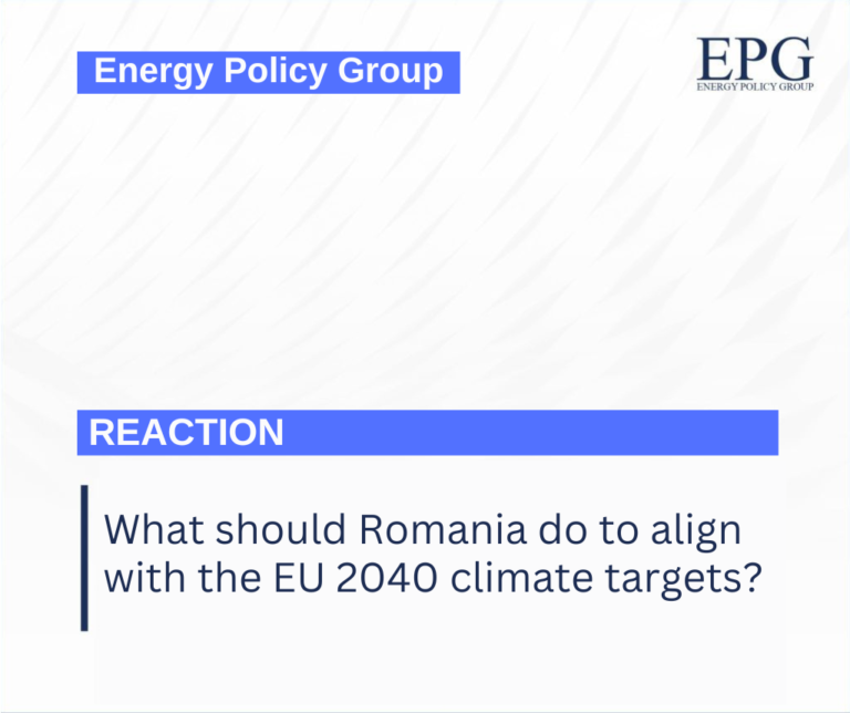 What should Romania do to align with the EU 2040 climate targets? 