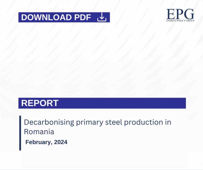 Decarbonising primary steel production in Romania