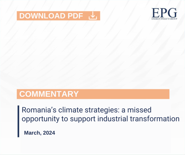 Romania’s climate strategies: a missed opportunity to support industrial transformation