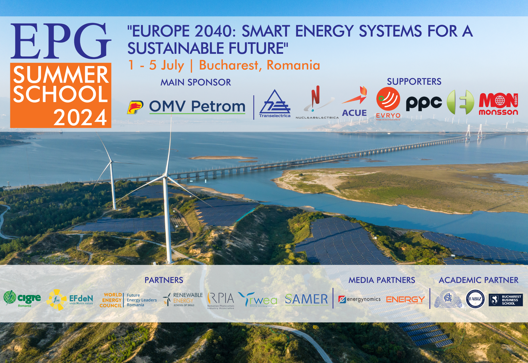 Summer School 2024 Banner with logos V4 epg