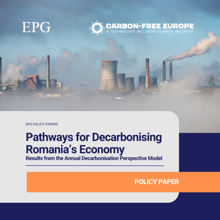 Pathways for Decarbonising Romania’s Economy. Results from the Annual Decarbonisation Perspective Model