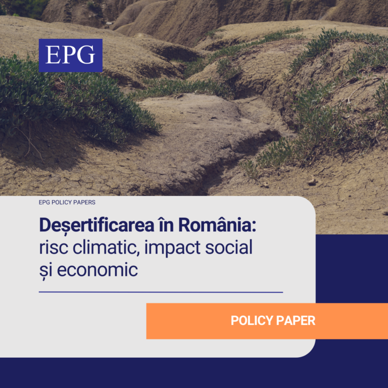 Deșertificarea în România: risc climatic, impact social și economic 