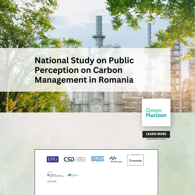 National Study on Public Perception on Carbon Management in Romania