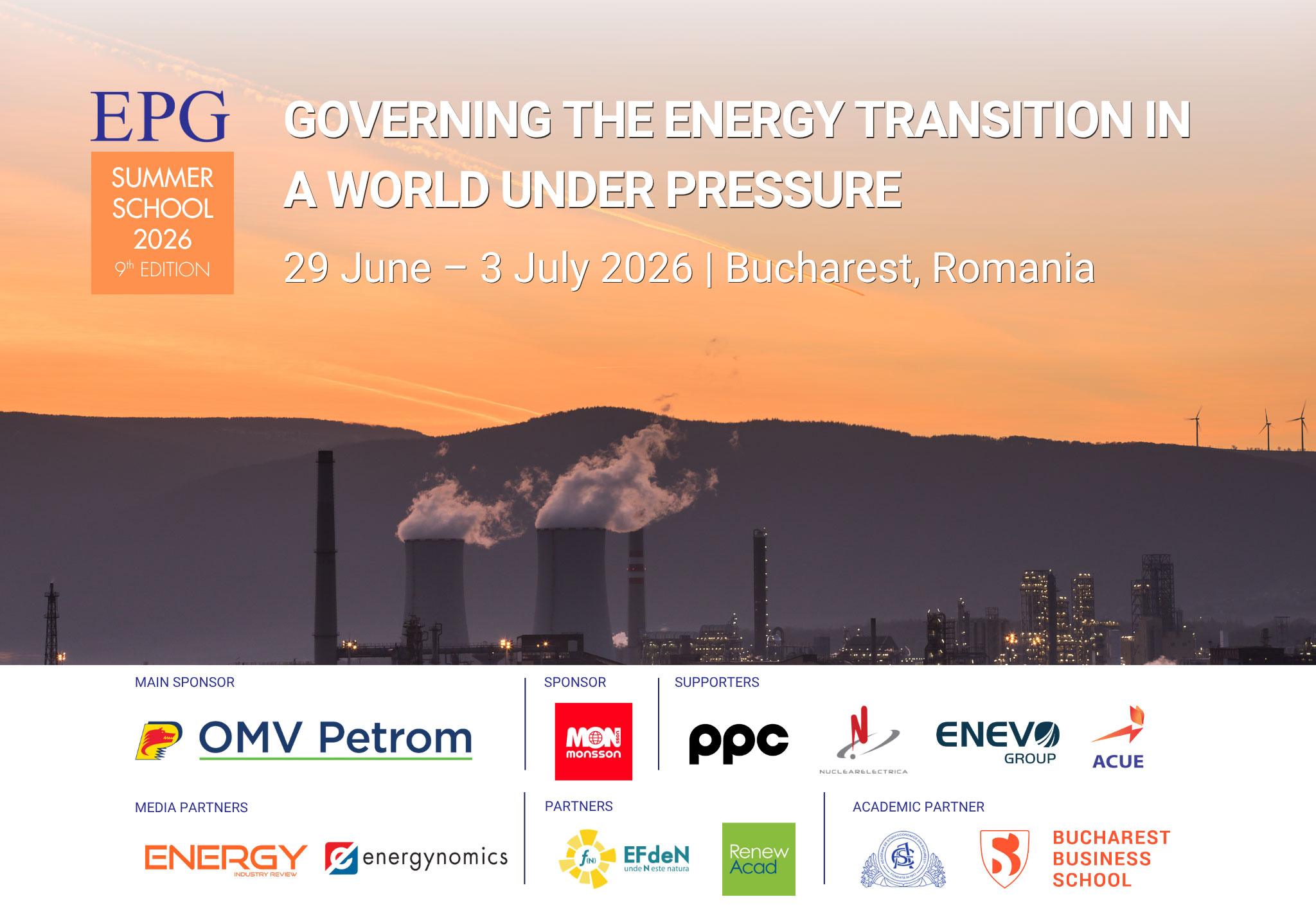 EPG think tankSummer School 2026 Banner Website 07-05